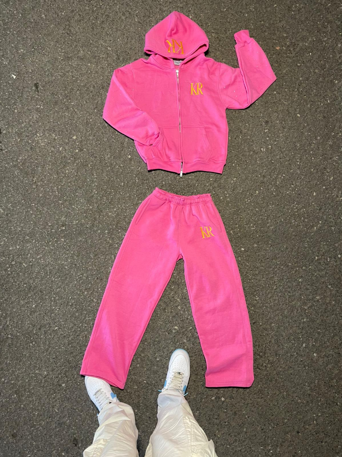 KR PINK TRACKSUIT