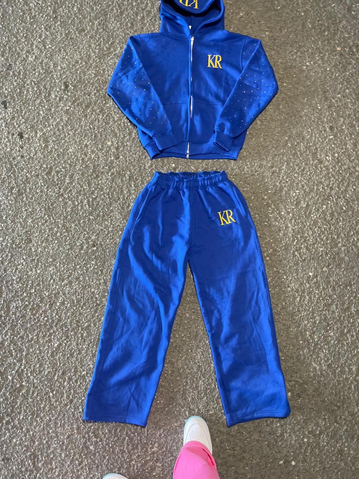 KR BLUE TRACKSUIT